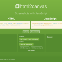 使用 html2canvas 只需几行代码就能生成网页截图和海报